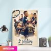 French Team Second Victory Thanks To MBappe Poster