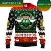 Friends TV Show Cetral Perk Tea Ugly Christmas Sweater