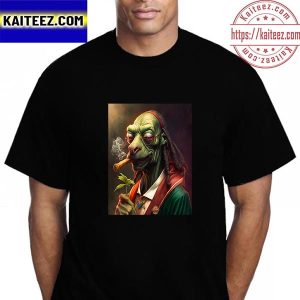 Frog Dogg Smoking Weed X Snoop Dogg Vintage T-Shirt