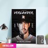 Elite Company For An Elite Pitcher Justin Verlander Is A Living Legend MLB Poster