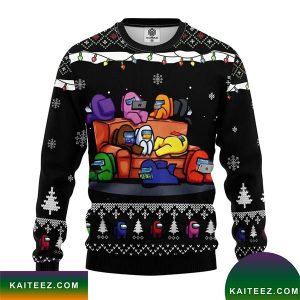 Funny Among Us Christmas Ugly Sweater