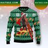 Jing Beer Pizza Cat Ugly Christmas Sweater