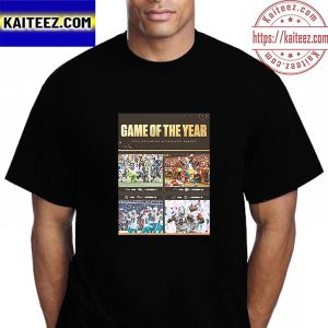 Game Of The Year 2022 NFL On Fox Midseason Awards Vintage T-Shirt