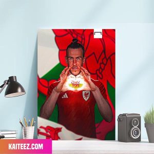 Gareth Bale Always Delivers For His Country FIFA World Cup 2022 Poster