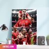 Gareth Bale Always Delivers For His Country FIFA World Cup 2022 Poster