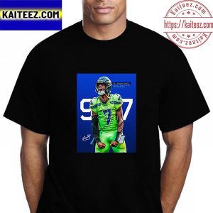 Geno Smith Passing Grade Seattle Seahawks NFL Vintage T-Shirt