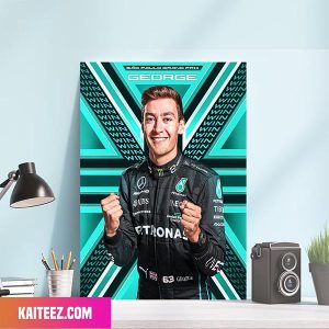 George Russell Is An F1 Frand Prix Winner Poster