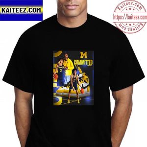 George Washington III Committed To Michigan Wolverines Go Blue Vintage T-Shirt