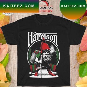 George Harrison Christmas holiday gnome T-shirt