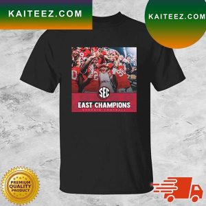 Georgia Bulldogs Football Sec East Champions T-shirt