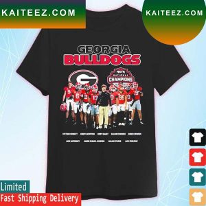 Georgia Bulldogs team baseball 2022 National Champions T-shirt