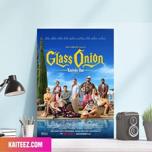 Glass Onion A Knives Out Mystery Poster