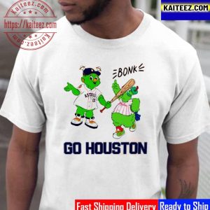 Go Houston 2022 MLB World Series Houston Astros Bonk Philadelphia Phillies Vintage T-Shirt