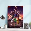 Four More Members Messi x CR7x Ochoa x Guardado Into The Exclusive Five FIFAWorldCup club Poster Canvas