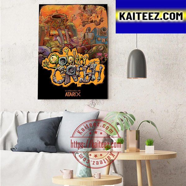 Goblin Crash In Collaboration With Atari X Art Decor Poster Canvas