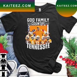 God Family Country Tennessee Volunteers T-Shirt