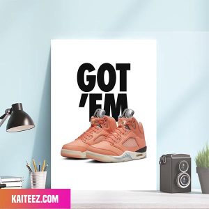 Got ’em Air Jordan 5 x DJ Khaled Poster