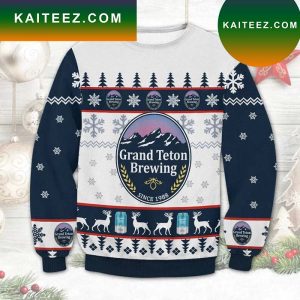 Grand Teton Brewing Beer Ugly Sweater