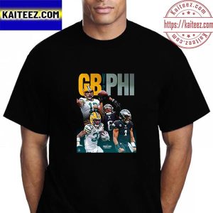 Green Bay Packers Vs Philadelphia Eagles NFL On SNF Vintage T-Shirt
