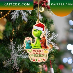 Grinch And Max Merry Grinchmas Grinch Decorations Outdoor Ornament