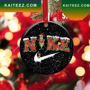 Grinch Brand Nike Grinch Christmas Ornament