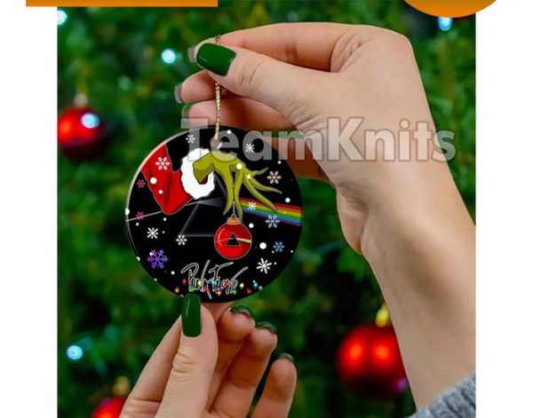 Grinch Pink Floyd Christmas Ceramic Grinch Decorations Outdoor Ornament