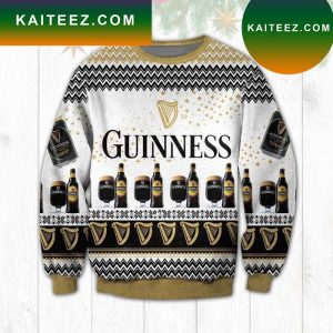 Guinness Black Beer Ugly Christmas Ugly Sweater