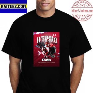 H Town NFL Houston Texans Vs Philadelphia Eagles Vintage T-Shirt