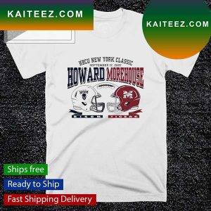 HBCU New York Classic Howard Bison vs Morehouse Tigers T-shirt