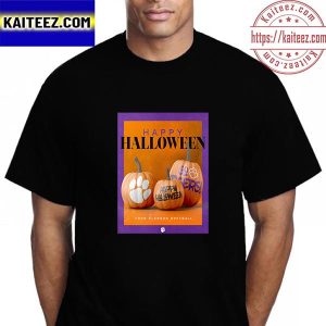 Happy Halloween X Clemson Softball NCAA Vintage T-Shirt