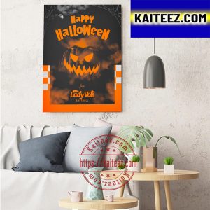 Happy Halloween X Tennessee Softball NCAA Art Decor Poster Canvas