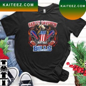 Harley Davidson Buffalo Bills Logo T-Shirt