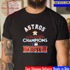 Houston Astros 2022 World Series Champions Baseball Vintage T-Shirt