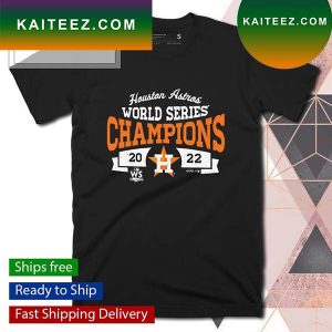 Houston Astros 2022 World Series Champions Boxy Crop T-shirt