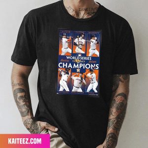 Houston Astros 2022 World Series Champions Player Of The Game Fan Gifts T-Shirt