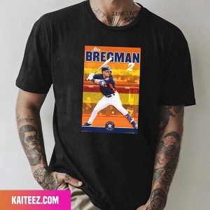 Houston Astros Alex Bregman Player Poster Fan Gifts T-Shirt