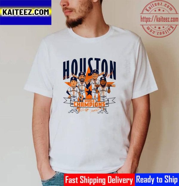 Houston Astros Are Champions World Series Champions 2022 Vintage T-Shirt