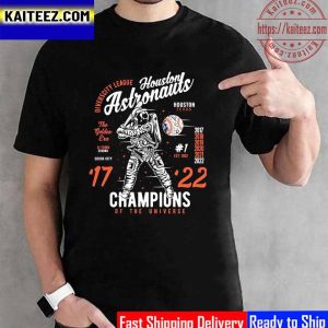 Houston Astros Are Champs 2017 2022 World Series Champions Vintage T-Shirt