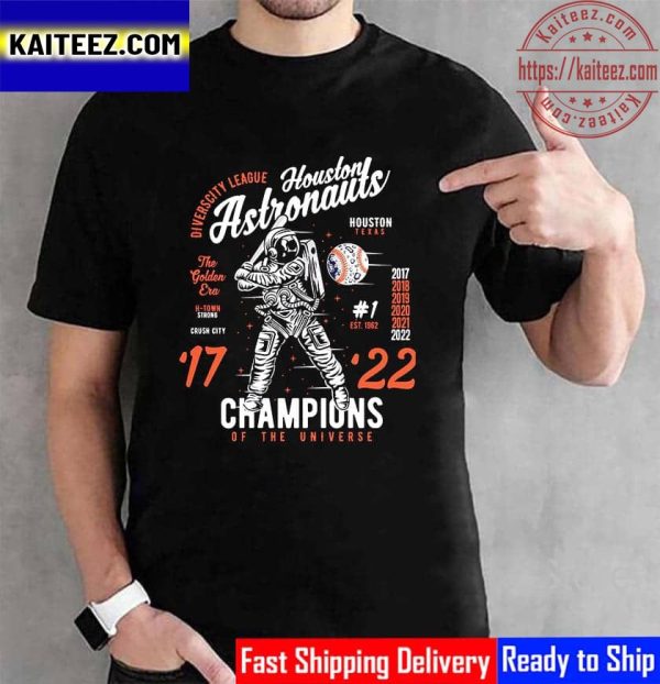 Houston Astros Are Champs 2017 2022 World Series Champions Vintage T-Shirt
