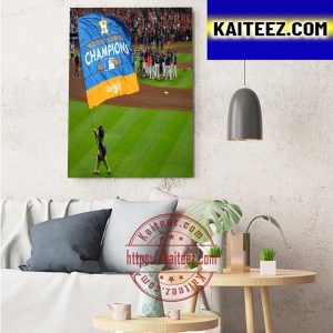 Houston Astros Are World Series Champions 2022 Of MLB Art Decor Poster Canvas