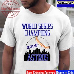 Houston Astros Baseball World Series Champions 2022 Vintage T-Shirt