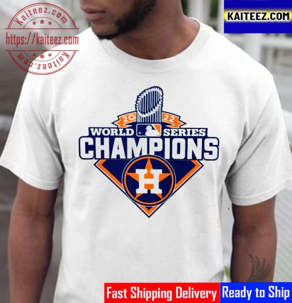 Houston Astros Champions MLB World Series 2022 Champs Vintage T-Shirt