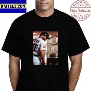 Houston Astros Jose Altuve In 2022 MLB World Series Vintage T-Shirt