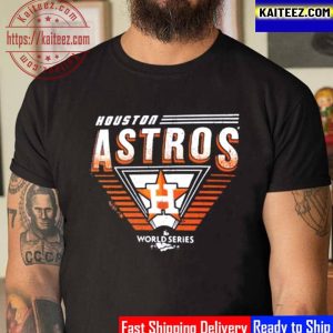 Houston Astros Majestic Threads Womens 2022 World Series Vintage T-Shirt