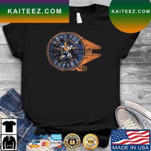 Houston Astros Millennium Falcon Cool Baseball And Star Wars T-shirt