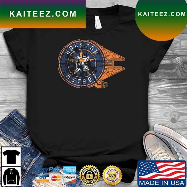 Houston Astros Millennium Falcon Cool Baseball And Star Wars shirt