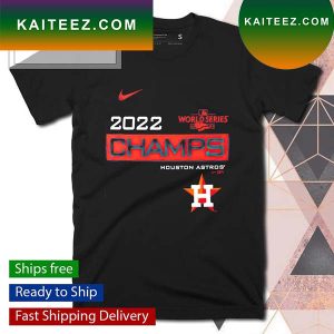 Houston Astros Nike 2022 World Series Champions Celebration T-shirt