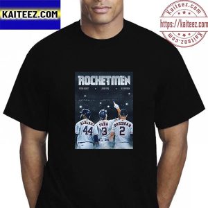 Houston Astros Rocketmen In 2022 MLB World Series Vintage T-Shirt