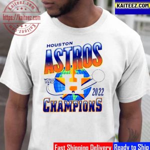 Houston Astros Team 2022 MLB World Series Champions Vintage T-Shirt