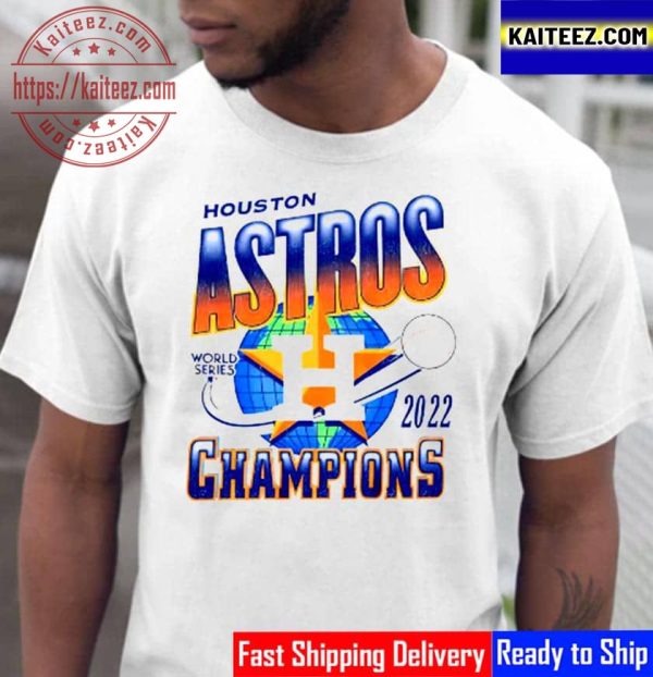 Houston Astros Team 2022 MLB World Series Champions Vintage T-Shirt